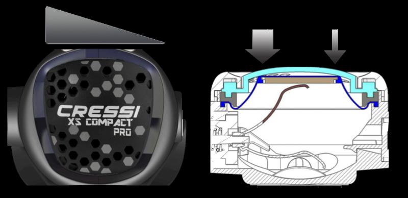 Regulador Cressi XS Compact Pro - MC9SC