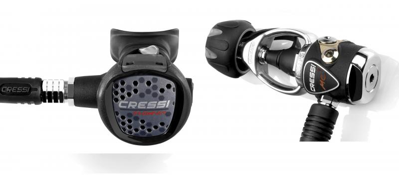 Regulador Cressi XS Compact Negro - MC9