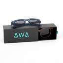 Gafas de sol AWA Blanes Azul Traslúcido