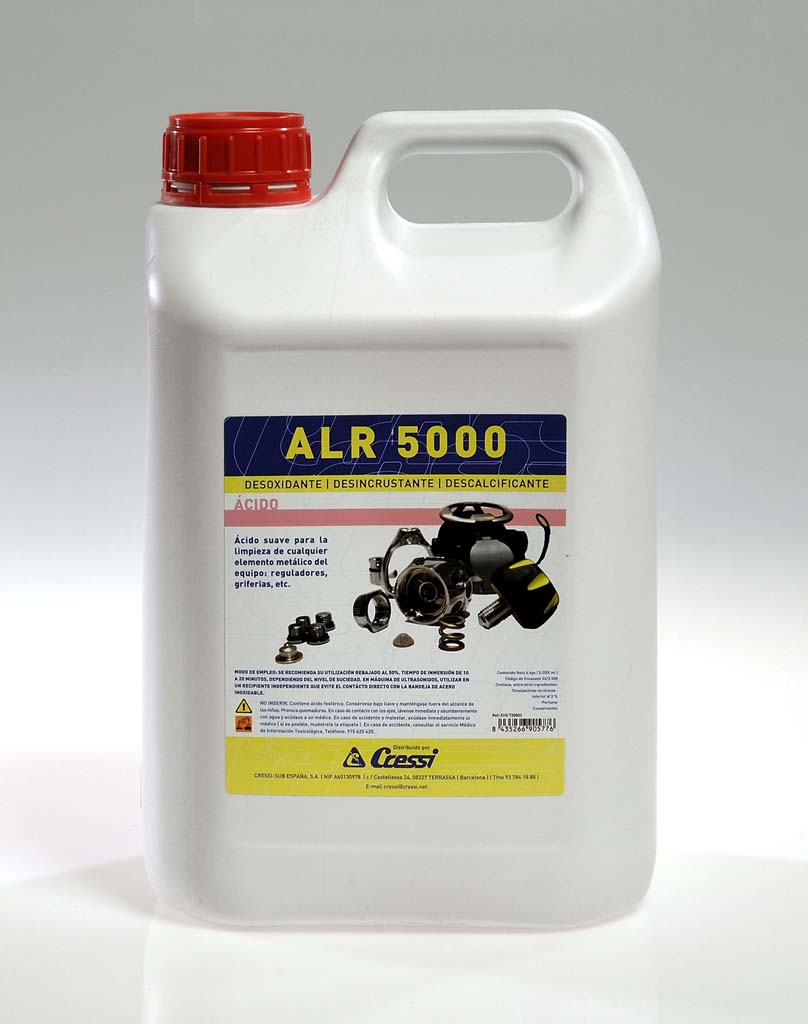 Cressi Alr (Acido Limpieza Reguladores) 5L