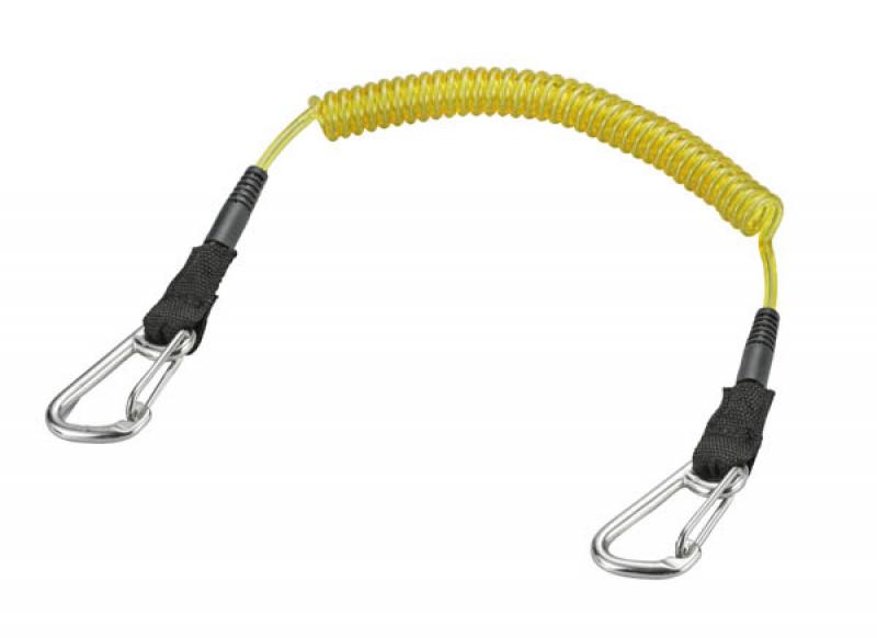 Lanyard Cressi Extensor Acero + 2 Mosquetones Inox. Equipo-Embarcacion Pro