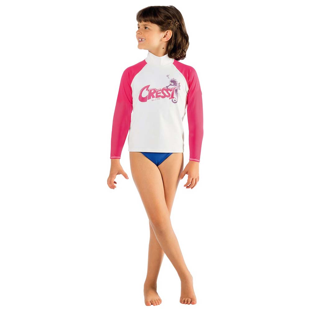 Camiseta Cressi Rash Guard Junior Niña Manga Larga