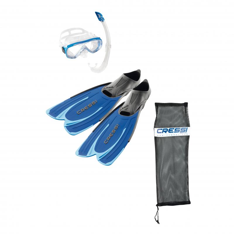 Kit Snorkel Cressi Agua (Onda + Agua + Mexico)