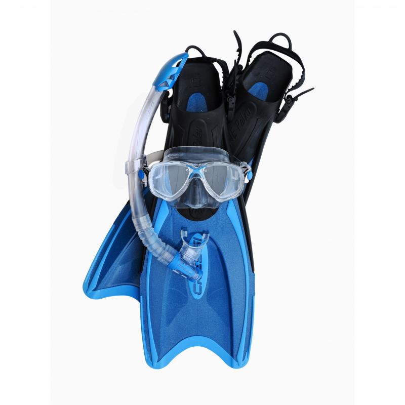 Kit Snorkel Cressi Palau (Marea+Palau+Gamma)