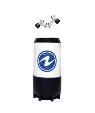 Botella Aqualung 15L (doble salida de aire)