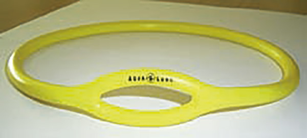 Collar Aqualung para regulador (Amarillo)