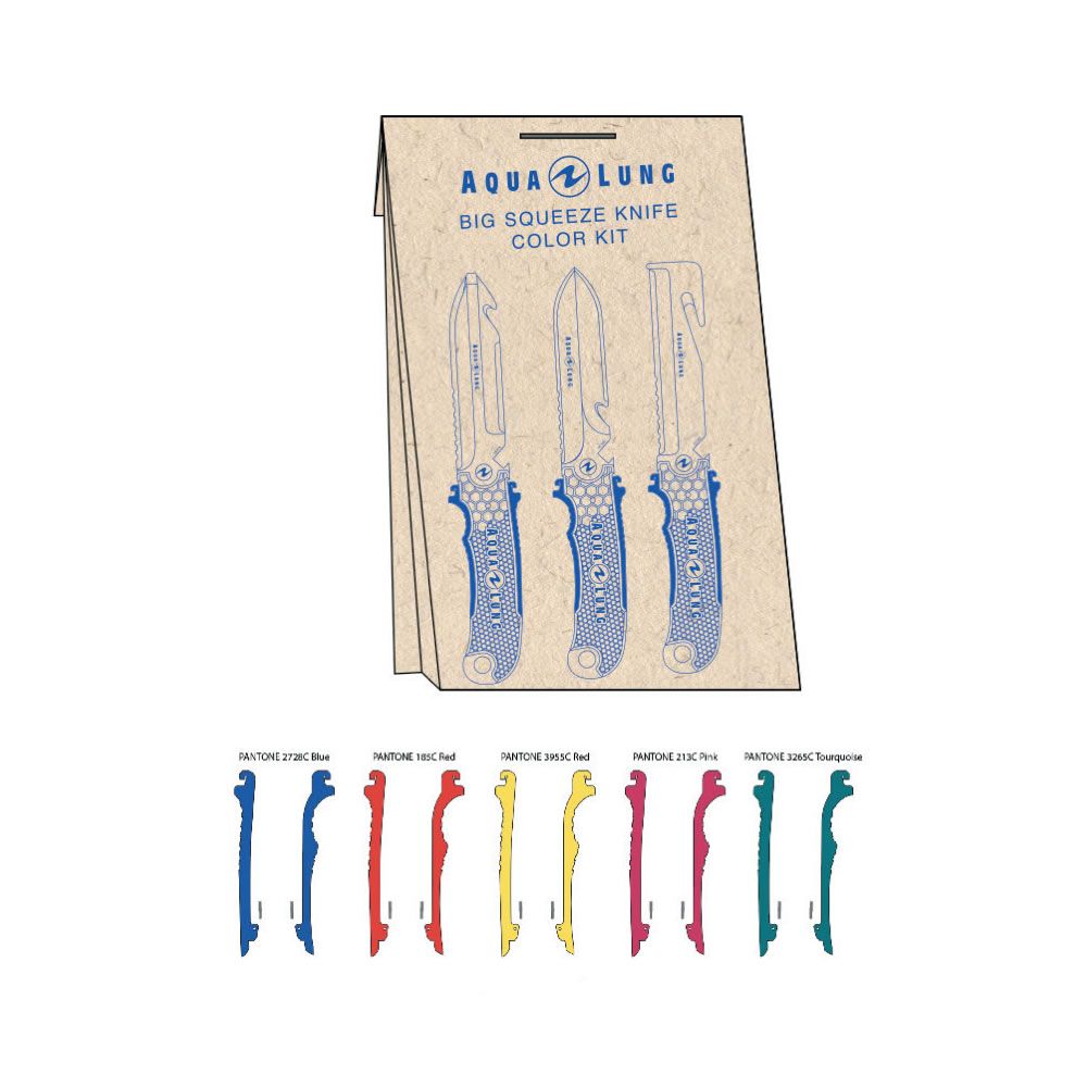 Kit Color Aqualung para cuchillo Small Squeeze