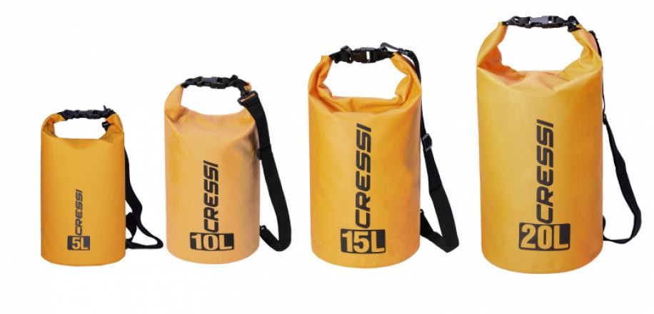 Bolsa Cressi Dry PVC (Naranja 5L)