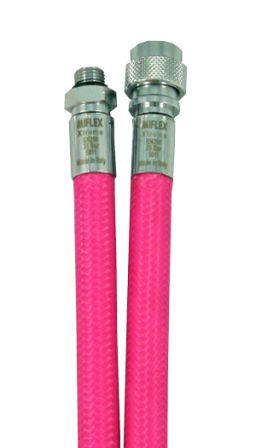 Latiguillo Miflex para Jacket 65cm (Rosa)