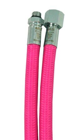 Latiguillo Miflex para regulador 75cm (Rosa)