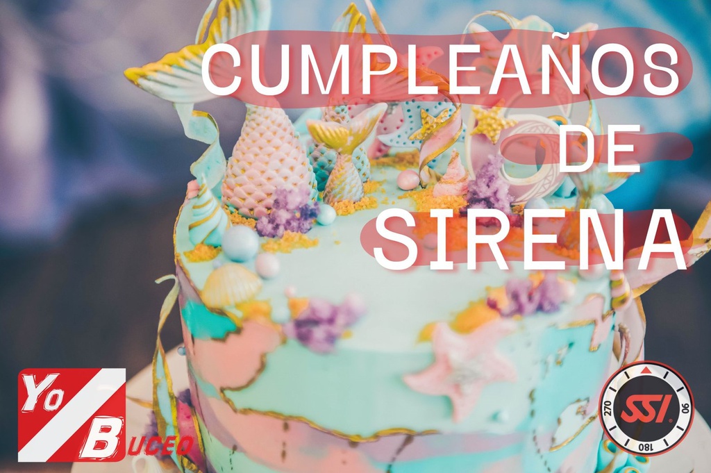 Cumpleaños de Sirena / Tritón