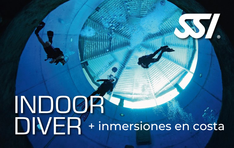 Actualización de Scuba Diver a Indoor Diver SSI + inmersiones en costa [SR]