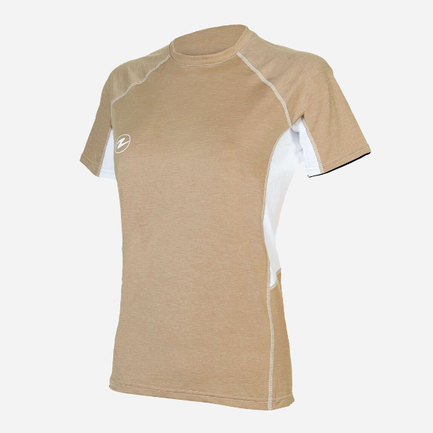 RashGuard Aqualung Loose Fit Mujer Manga Corta