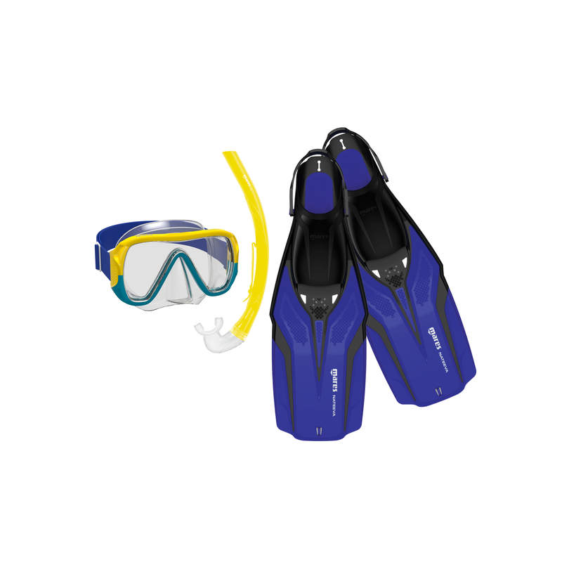 Combo Snorkel Mares Nateeva Keewe jr