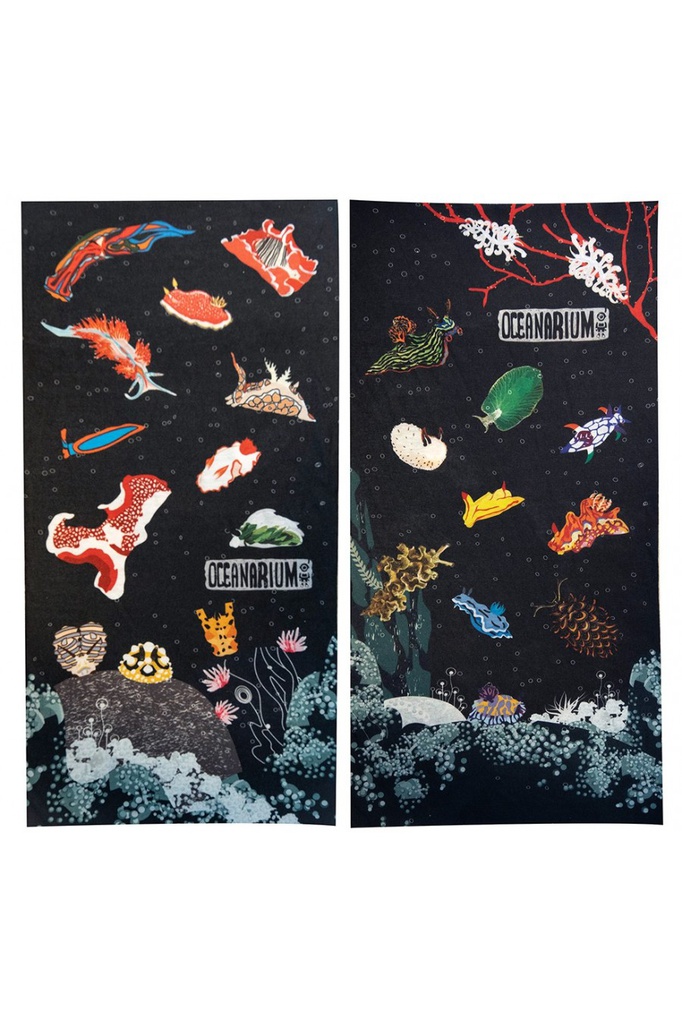 Bandana Scuba Gifts Nudibranchs Negra