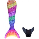 Conjunto Kuaki Sirena RAINBOW 2PCS (Cola de sirena + Monoaleta)