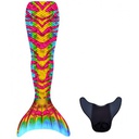 Conjunto Kuaki Sirena CORAL 2PCS (Cola de sirena + Monoaleta)