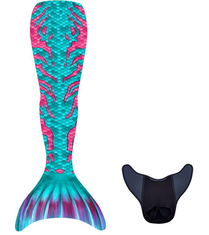 Conjunto Kuaki Sirena ARUBA 2PCS (Cola de sirena + Monoaleta)