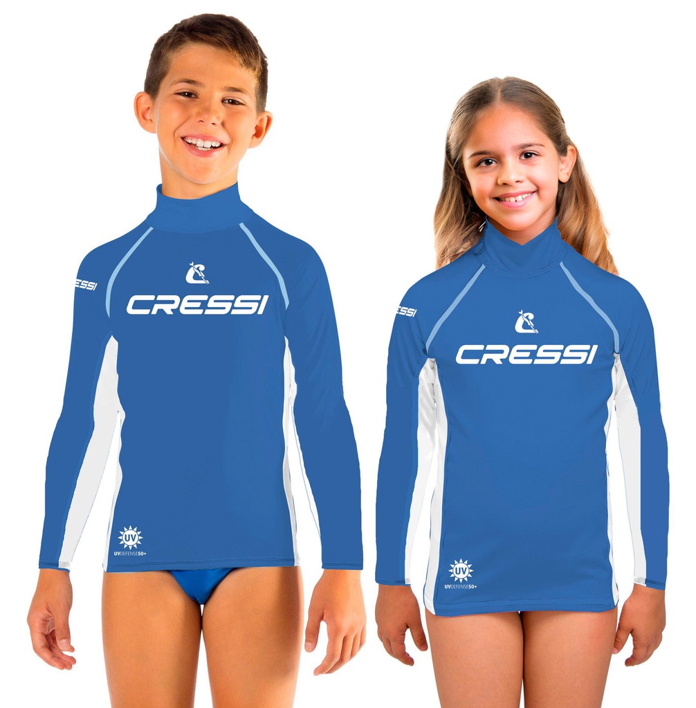 Rashguard Manga Larga Infantil Cressi