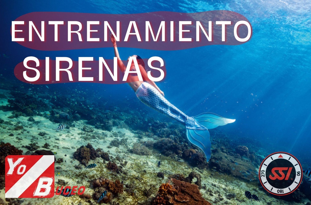 Bono de 10 entrenamientos de Sirena/Tritón