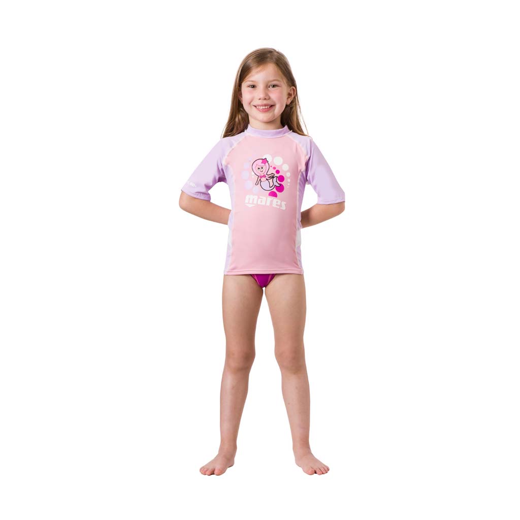 Lycra Mares Rash Guard para niña manga corta