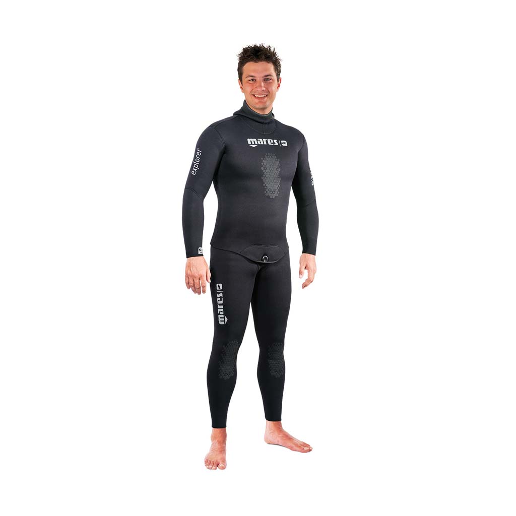 Chaqueta de apnea Mares Explorer Black (7mm)