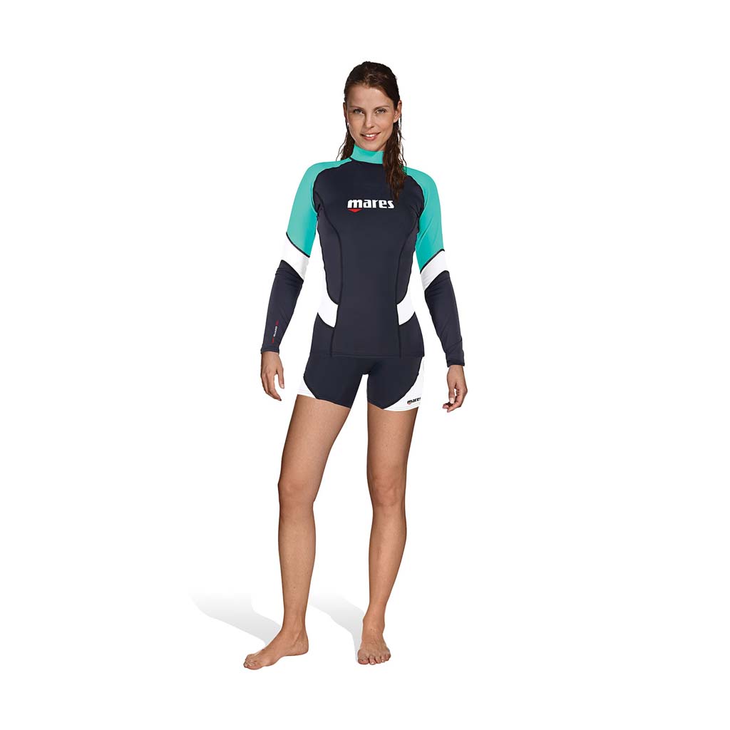 Lycra Mares Rash Guard manga larga mujer