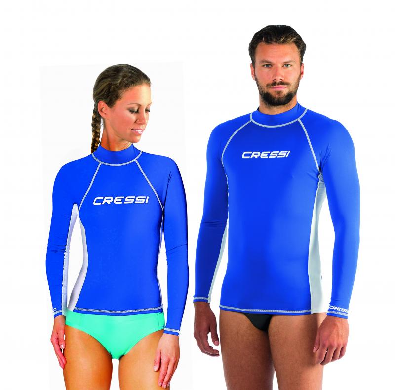 Camiseta Cressi Rash Guard Manga Larga Hombre