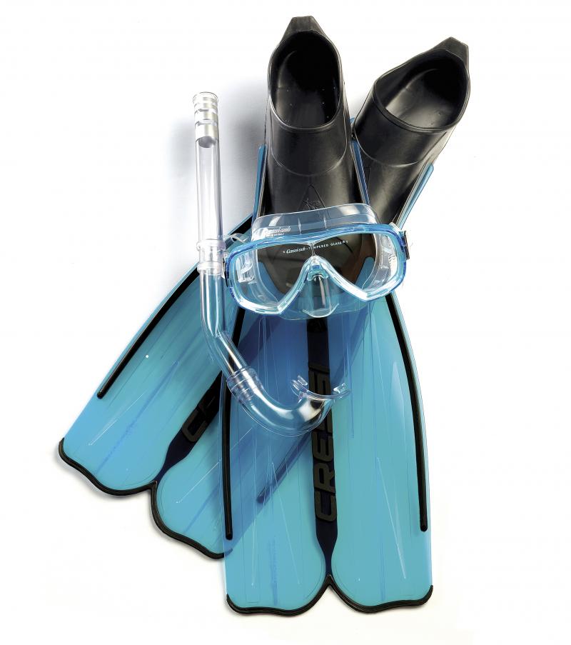 Kit Snorkel Cressi Rondinella (Onda + Rondinella + Gringo)