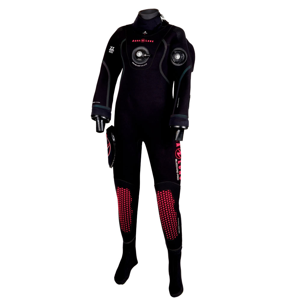 Traje seco Aqualung Blizzard PRO 4mm Mujer (SLT)