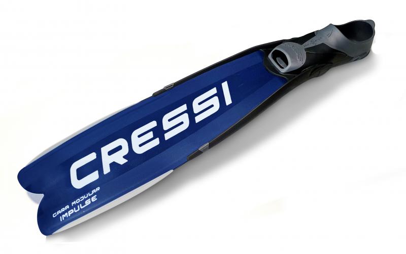 Aleta Cressi Gara Modular Impulse (Azul)